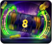 JDBK Myanmar ကစားသမားများ mobile APP ဖြင့် online games ကစားနေသောပုံ